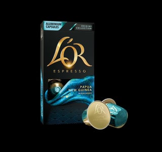 espresso papua ng with capsules
