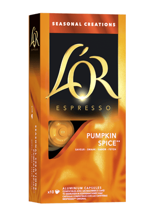 8711000581049  L'OR Pumpkin Spice FRONT LEFT